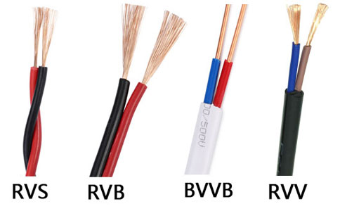 RVS與RVB、BVVB、<a href='http://www.hzdsyy.com.cn/rvvdianxian/' target='_blank'><u>RVV電線</u></a>